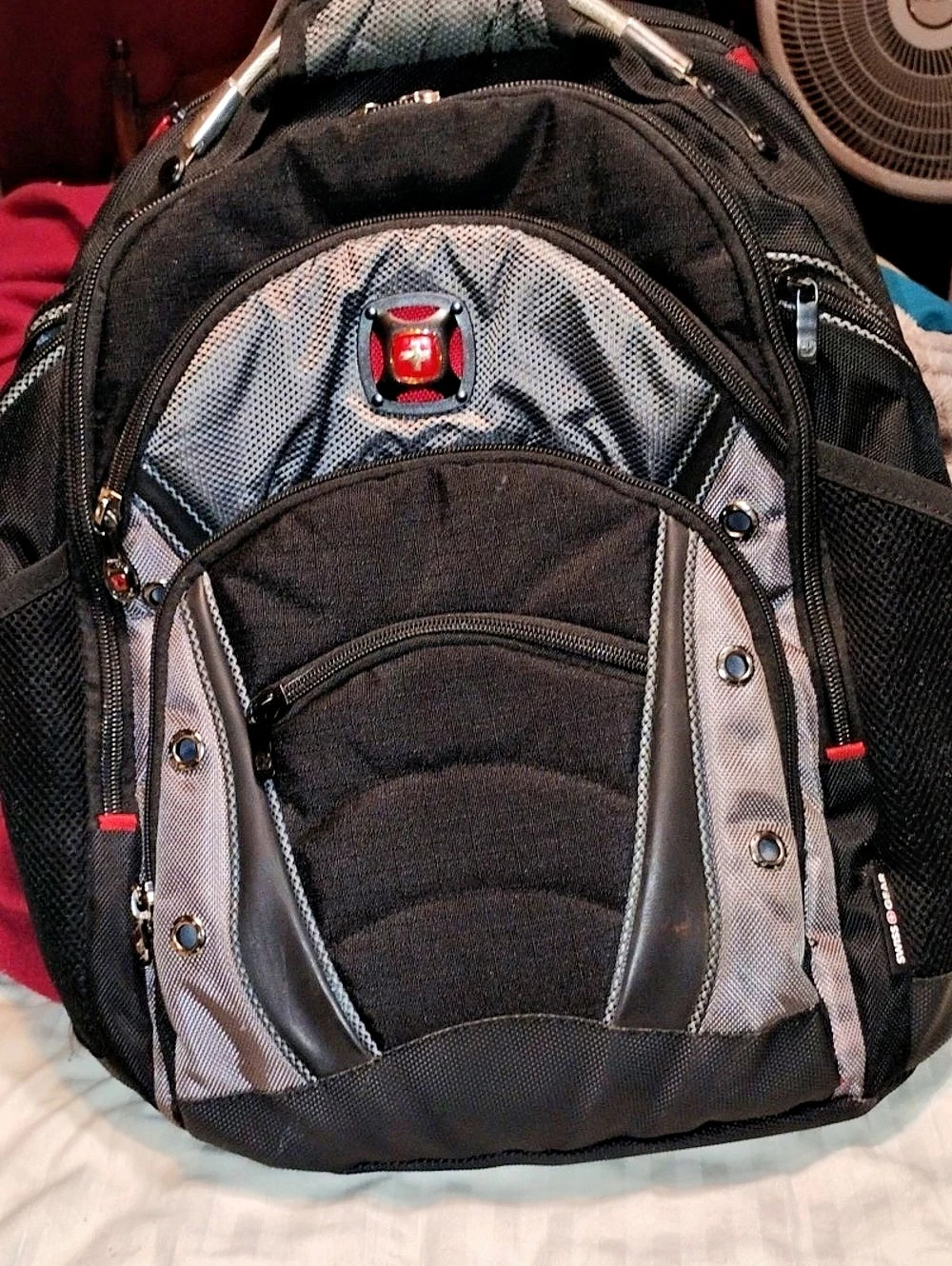 Swiss Gear Black & Gray Backpack
